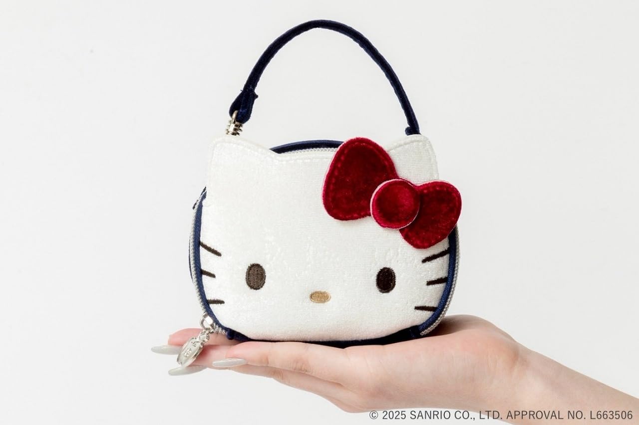 造型化妝包 VELOUR HELLO KITTY ver.